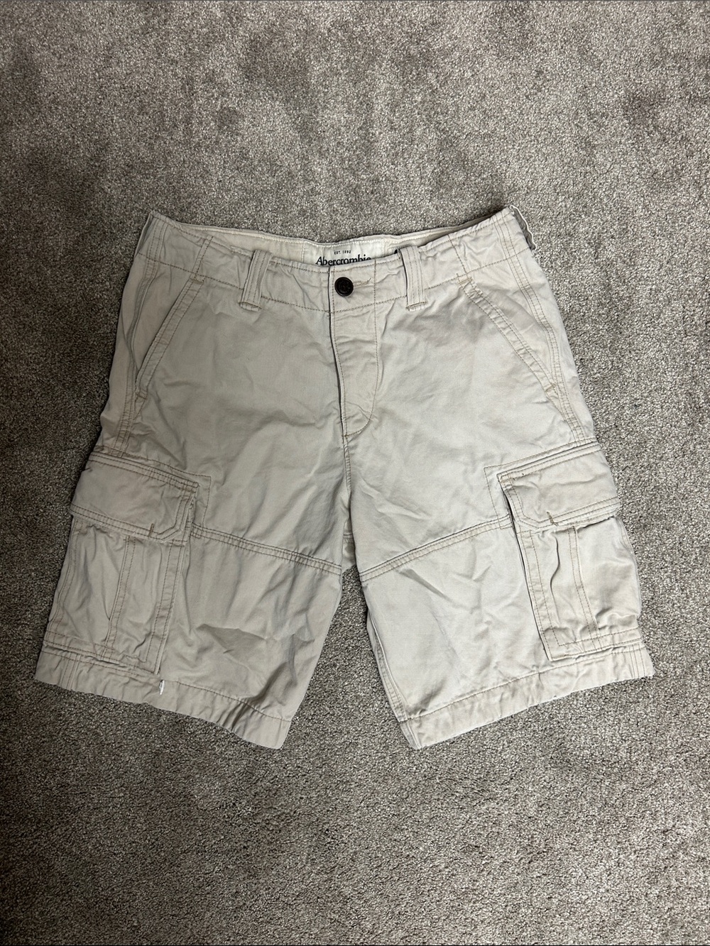 Vintage Abercrombie & Fitch Baggy Cargo Shorts Y2K
